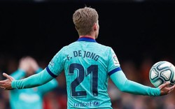 5 tiền vệ trẻ xuất sắc nhất châu Âu: De Jong số 1, ai là số 2?