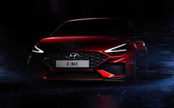 Hyundai i30 thế hệ mới lộ ảnh phác thảo trước ngày ra mắt chính thức