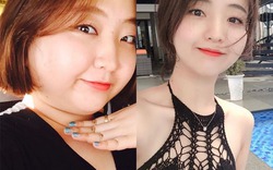Cô gái Hàn bị bạn trai "đá" vì béo, giảm cân ngoạn mục xinh như thiên thần
