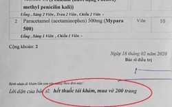 Đi khám đau lưng, bệnh nhân được bác sĩ dặn mua vở 200 trang