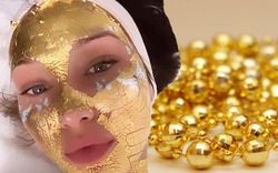 Bella Hadid đắp mặt nạ vàng thật để có diện mạo hoàn hảo nhất thế giới