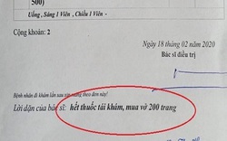 Vì sao bệnh nhân bị thấp khớp mà bác sĩ dặn... mua vở 200 trang?