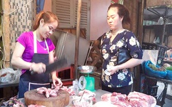 Covid-19 ở Hà Nội: Giá thịt lợn hạ nhiệt nhưng vẫn neo ở mức cao