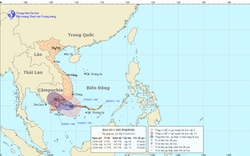Bão số 1 gây mưa to, gió lớn trên đất liền