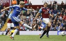Clip: Torres nổ súng, Chelsea đè bẹp Aston Villa