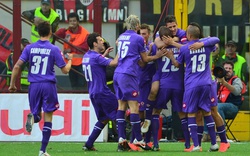 Milan bất ngờ “ngã ngựa” trước Fiorentina