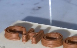 Thú vị với máy in chocolate dạng 3D