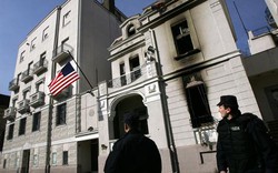 Serbia bắt 9 nghi phạm đốt Đại sứ quán Mỹ