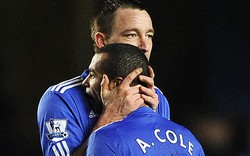 Terry, Cole trở lại trong trận gặp Tottenham