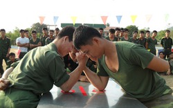 Chiến sĩ vui đón Tết Khmer