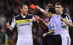 Terry khiếu nại về thẻ đỏ trong trận gặp Barca