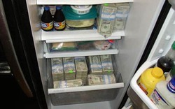 Rộ mốt giấu tiền trong ngăn đá tủ lạnh