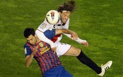 Barca trút “mưa bàn thắng” vào lưới Vallecano