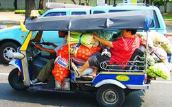 Xe lam lọt Top 10 taxi... xịn nhất thế giới