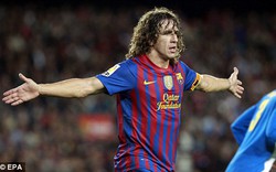 Chấn thương đầu gối, Puyol lỡ Euro 2012