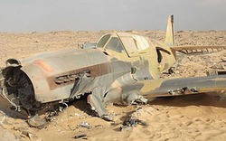 Thấy xác máy bay chiến đấu trên sa mạc Sahara