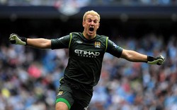 Joe Hart đoạt danh hiệu Găng tay Vàng