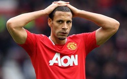 Ferdinand bị loại khỏi Euro 2012