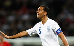 Anh chốt danh sách dự Euro 2012: Vắng Rio Ferdinand