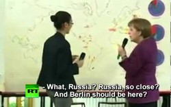Thủ tướng Đức nhầm Moscow thành... Berlin