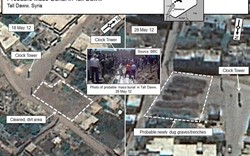 Mỹ công bố ảnh vệ tinh mồ chôn tập thể ở Syria
