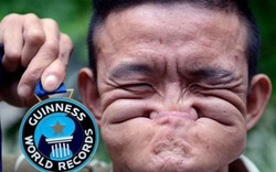 Đạt kỷ lục Guinness nhờ tài làm dị dạng khuôn mặt