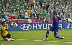 Hạ Ireland 3-1, Croatia chiếm ngôi đầu bảng C