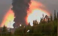 Nga: Kho đạn pháo bắt lửa, cháy nổ liên hoàn