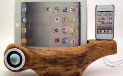iPhone, iPad sẽ thế nào khi cắm vào… cây gỗ