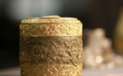 Phát hiện cổ vật quý hiếm bằng vàng từ thời Trần