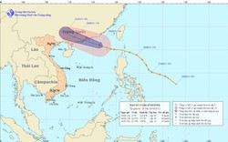 Bão số 3 đi vào Trung Quốc và tan dần