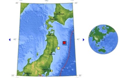 Động đất mạnh tấn công Nhật Bản