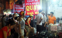 &#34;Phố quạt điện&#34; giải tỏa, nô nức xả hàng