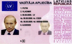 Đức tịch thu bằng lái giả mang tên Putin