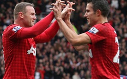 Rooney và Van Persie quyết xô đổ kỷ lục của Chelsea