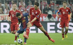 Bayern-Barca &#40;4-0&#41;:  Nát tan dưới móng vuốt Hùm xám