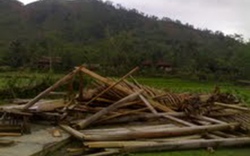 Lào Cai: Lốc tố càn quét, hàng ngàn ngôi nhà sập đổ, hư hại