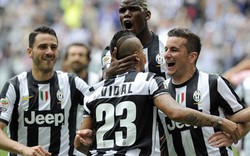 Vidal lập công, Juventus sớm giành Scudetto