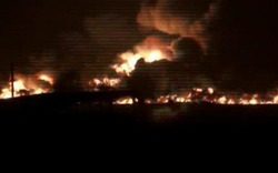 Bỉ: Đoàn tàu hỏa chở hóa chất bốc cháy