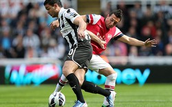 Newcastle-Arsenal &#40;0-1&#41;: Pháo thủ lấy vé Champions League