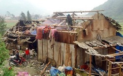 Phú Thọ, Sơn La: Lốc xoáy, mưa đá gây chết người, hư hỏng nhà dân