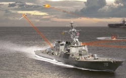 Hải quân Mỹ phát triển loại pháo hạm laser tối tân