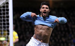 Man City &#34;trói chân&#34; Aguero tới năm 2017