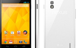 Hãng LG chính thức cho ra Nexus 4 màu trắng