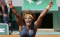 Roland Garros 2013: Búp bê Nga thoái vị, Serena lên ngôi