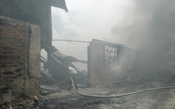 Long An: Cháy lớn ở hai công ty trong khu công nghiệp Đức Hòa 1
