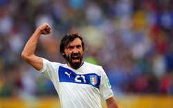 Pirlo chạm mốc 100 lần khoác áo đội tuyển Italia