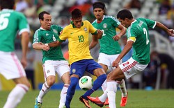 Brazil-Mexico &#40;2-0&#41;: Màn trình diễn rực rỡ của Neymar