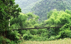 Thái Nguyên: 14 cầu treo trong  tình trạng nguy hiểm