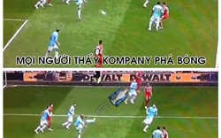 Ảnh chế: Kompany “dâng” chiến thắng cho Liverpool